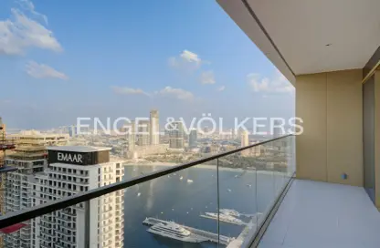 Apartment - 3 Bedrooms - 2 Bathrooms for rent in Grand Bleu Tower 1 - EMAAR Beachfront - Dubai Harbour - Dubai