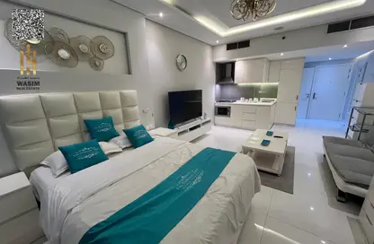 Apartment - Studio - 1 Bathroom for rent in Orient Towers - Al Bustan - Ajman