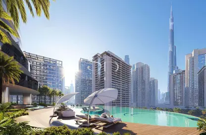 Apartment - 3 Bedrooms - 5 Bathrooms for sale in Binghatti Skyblade - Downtown Dubai - Dubai
