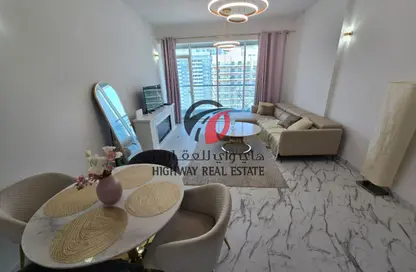 Apartment - 1 Bedroom - 2 Bathrooms for rent in Hub Canal 1 - Hub-Golf Towers - Dubai Sports City - Dubai