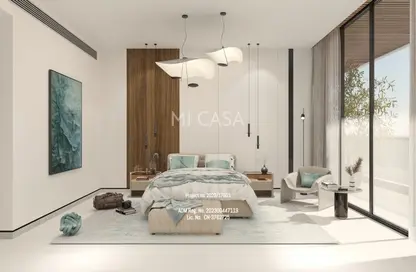 Room / Bedroom image for: Apartment - 2 Bedrooms - 4 Bathrooms for sale in Sea La Vie - Yas Bay - Yas Island - Abu Dhabi, Image 1