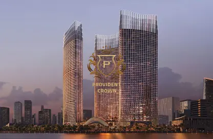 شقة - غرفة نوم - 2 حمامات للبيع في برج بن غاطي سكاي رايز أ - بن غاطي سكاي رايز - الخليج التجاري - دبي