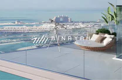 Apartment - 1 Bedroom - 1 Bathroom for sale in Seapoint - EMAAR Beachfront - Dubai Harbour - Dubai