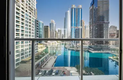 النزل و الشقق الفندقية - 1 حمام للبيع في برج لاجونا - (JLT) مجمع A - أبراج بحيرات الجميرا - دبي