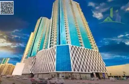 Apartment - 3 Bedrooms - 5 Bathrooms for sale in Oasis Tower - Al Rashidiya 1 - Al Rashidiya - Ajman