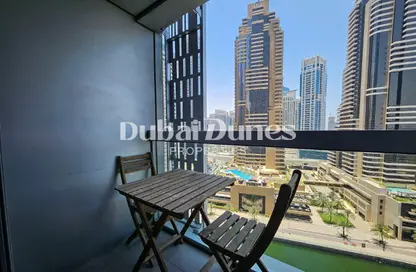 Apartment - 1 Bedroom - 2 Bathrooms for rent in Cayan Tower - Dubai Marina - Dubai