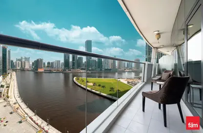 شقة - 3 غرف نوم - 3 حمامات للايجار في حافة الخليج - الخليج التجاري - دبي