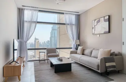 Apartment - 1 Bedroom - 2 Bathrooms for rent in Index Tower - DIFC - Dubai
