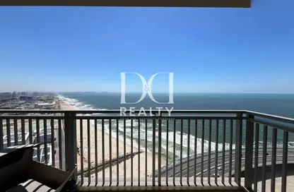 شقة - غرفة نوم - 1 حمام للايجار في 5242 تاور 2 - 5242 - دبي مارينا - دبي