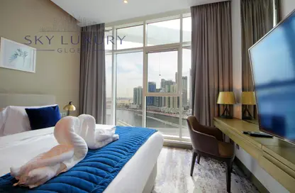 Apartment - Studio - 1 Bathroom for rent in PRIVE BY DAMAC (B) - DAMAC Maison Privé - Business Bay - Dubai
