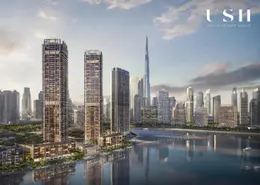 Apartment - 1 Bedroom - 1 Bathroom for sale in Peninsula Four - Peninsula - Business Bay - Dubai