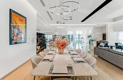 Penthouse - 4 Bedrooms - 5 Bathrooms for rent in Elite Residence - Dubai Marina - Dubai