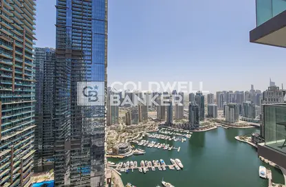 Apartment - 3 Bedrooms - 4 Bathrooms for rent in Damac Heights - Dubai Marina - Dubai
