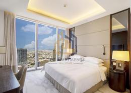 Room / Bedroom image for: Apartment - 2 bedrooms - 2 bathrooms for rent in The Address Sky View Tower 2 - The Address Sky View Towers - Downtown Dubai - Dubai, Image 1