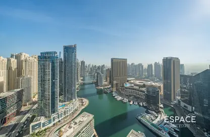 Apartment - 3 Bedrooms - 3 Bathrooms for sale in Marina Quays West - Marina Quays - Dubai Marina - Dubai