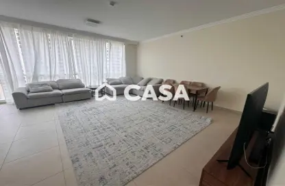 Apartment - 2 Bedrooms - 3 Bathrooms for rent in Al Bateen Residences - Jumeirah Beach Residence - Dubai