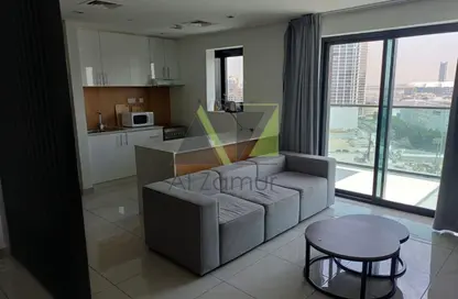 Apartment - Studio - 1 Bathroom for rent in The Square Tower - Jumeirah Village Circle - Dubai