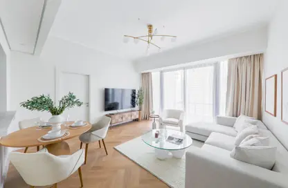 شقة - غرفة نوم - 2 حمامات للايجار في A برج سيلفرين - سيلفيرين - دبي مارينا - دبي