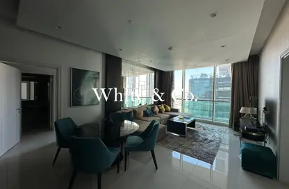 شقة - 2 غرف نوم - 3 حمامات للايجار في برج أبر كريست - دبي وسط المدينة - دبي