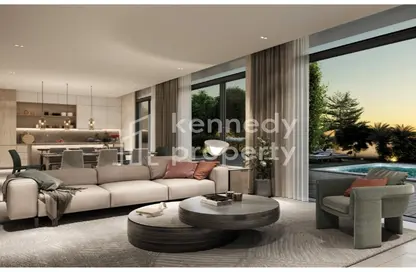 Living / Dining Room image for: Villa - 4 Bedrooms - 4 Bathrooms for sale in Al Jurf Gardens - AlJurf - Ghantoot - Abu Dhabi, Image 1