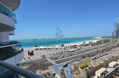 Apartment - 3 Bedrooms - 4 Bathrooms for rent in Bel Ghailam Tower - Corniche Road - Abu Dhabi