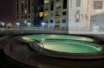 Apartment - 2 Bedrooms - 2 Bathrooms for sale in Orient Towers - Al Bustan - Ajman