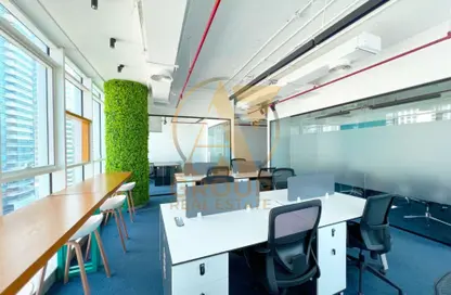 Office Space - Studio - 1 Bathroom for rent in Lake Central - Business Bay - Dubai