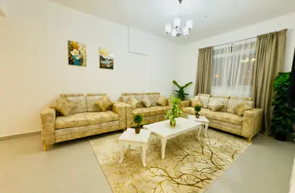Apartment - 1 Bedroom - 2 Bathrooms for rent in Ajman Corniche Residences - Ajman Corniche Road - Ajman