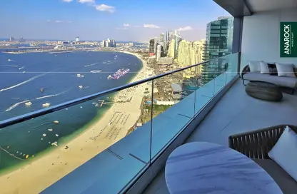 Apartment - 2 Bedrooms - 3 Bathrooms for rent in Jumeirah Gate Tower 2 - The Address Jumeirah Resort and Spa - Jumeirah Beach Residence - Dubai