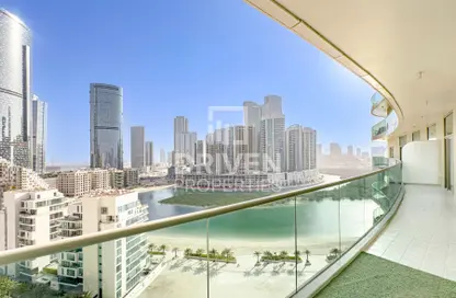 Apartment - 1 Bedroom - 3 Bathrooms for rent in Beach Towers - Shams Abu Dhabi - Al Reem Island - Abu Dhabi