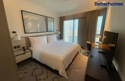 Room / Bedroom image for: Apartment - 3 Bedrooms - 3 Bathrooms for rent in Address Harbour Point - Dubai Creek Harbour (The Lagoons) - Dubai, Image 1