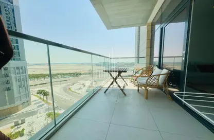 Balcony image for: Apartment - 1 Bedroom - 1 Bathroom for rent in Parkside Residence - Shams Abu Dhabi - Al Reem Island - Abu Dhabi, Image 1