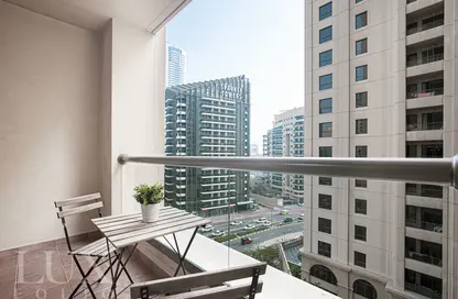 Balcony image for: Apartment - 3 Bedrooms - 3 Bathrooms for sale in Amwaj 4 - Amwaj - Jumeirah Beach Residence - Dubai, Image 1