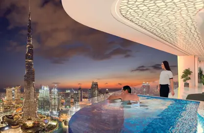 شقة - 1 حمام للبيع في بايز 101 من دانوب - الخليج التجاري - دبي