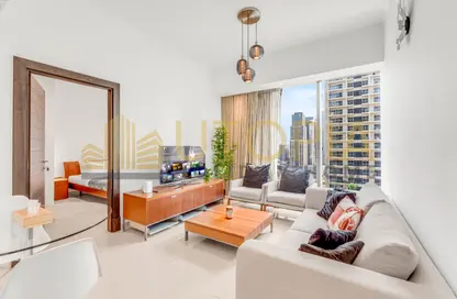 Apartment - 1 Bedroom - 1 Bathroom for rent in Silverene Tower A - Silverene - Dubai Marina - Dubai