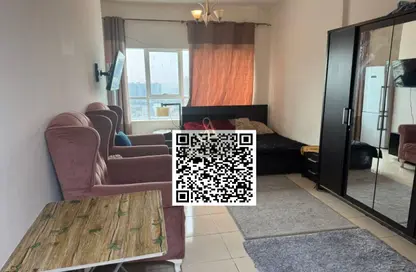 Apartment - Studio - 1 Bathroom for sale in Orient Tower 1 - Orient Towers - Al Bustan - Ajman