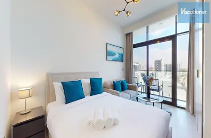 Room / Bedroom image for: Apartment - 1 Bathroom for rent in AZIZI Riviera 29 - Meydan One - Meydan - Dubai, Image 1