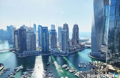 Water View image for: Apartment - 4 Bedrooms - 4 Bathrooms for rent in Emaar 6 Towers - Dubai Marina - Dubai, Image 1