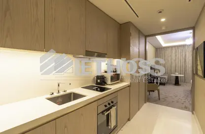 Apartment - Studio - 1 Bathroom for rent in The Palm Tower - Palm Jumeirah - Dubai
