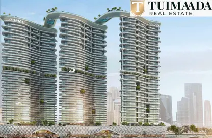 شقة - غرفة نوم - 2 حمامات للبيع في بناية ايه - داماك باي - دبي هاربور - دبي