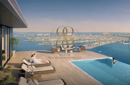 Apartment - 4 Bedrooms - 5 Bathrooms for sale in Seapoint Tower 1 - Seapoint - EMAAR Beachfront - Dubai Harbour - Dubai