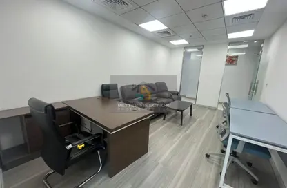 Office Space - Studio - 1 Bathroom for rent in Latifa Tower - Sheikh Zayed Road - Dubai