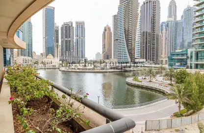 شقة - غرفة نوم - 1 حمام للايجار في برج الزمان والمكان - دبي مارينا - دبي