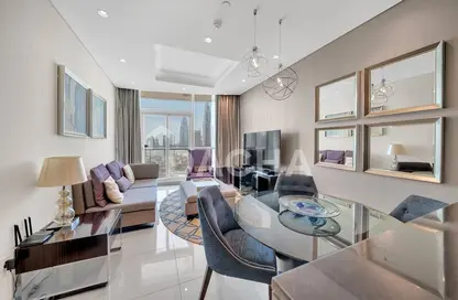 Apartment - 2 Bedrooms - 2 Bathrooms for rent in Damac Maison The Distinction - Downtown Dubai - Dubai