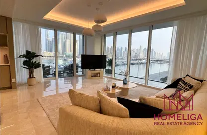 Apartment - 3 Bedrooms - 4 Bathrooms for rent in Palace Beach Residence - EMAAR Beachfront - Dubai Harbour - Dubai