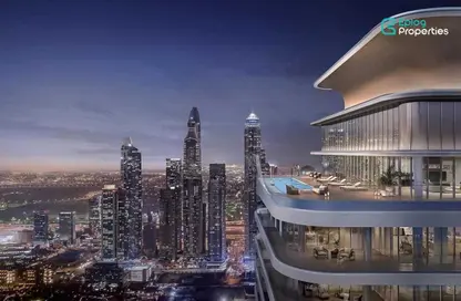 Apartment - 2 Bedrooms - 2 Bathrooms for sale in Seapoint - EMAAR Beachfront - Dubai Harbour - Dubai