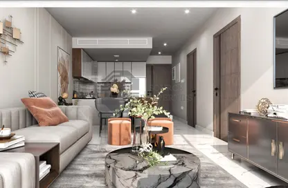 Living Room image for: Apartment - 1 Bedroom - 2 Bathrooms for sale in Verdana - Dubai Investment Park - Dubai, Image 1