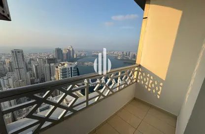 Apartment - 1 Bedroom - 2 Bathrooms for rent in Al Majaz 3 - Al Majaz - Sharjah