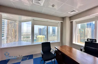 Office Space - Studio - 2 Bathrooms for rent in Al Moosa Tower 2 - Al Moosa Towers - Sheikh Zayed Road - Dubai