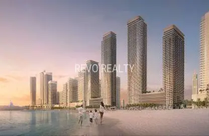 Apartment - 1 Bedroom - 1 Bathroom for sale in Bayview - EMAAR Beachfront - Dubai Harbour - Dubai